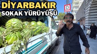 Diyarbakır Sur'da Mardin Kapı'dan Ulu Cami'ye cadde sokak yürüyüşü