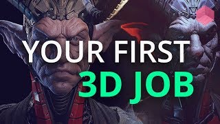 Getting Your First Job and Internship as a 3D Artist