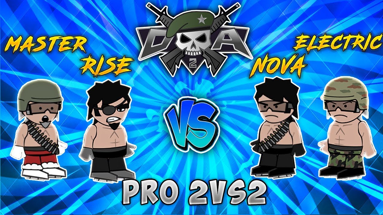 Mini Militia- Pro 2vs2 Ft. Master, Nova & Rise (I'm Back!)