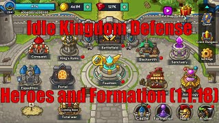 Idle Kingdom Defense - Heroes and Formation Guide screenshot 3