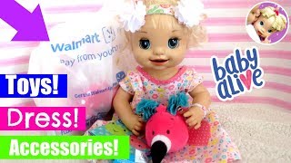 👗 Walmart Shopping Haul for Baby Alive! 🛍 Baby Alive Videos 💜