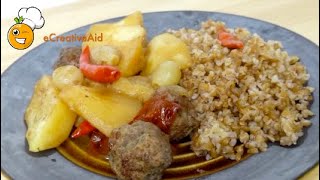 Delicious Meatballs and Vegetables Recipe easy
