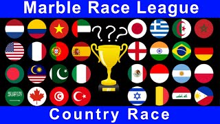 Marble Race Country Race in Algodoo