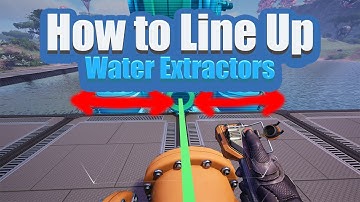 How to Align Water Extractors in Satisfactory