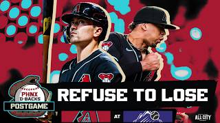 POSTGAME:  D-backs REFUSE TO LOSE, Keep WILD CARD Hopes ALIVE With Another HUGE Win Over Rockies