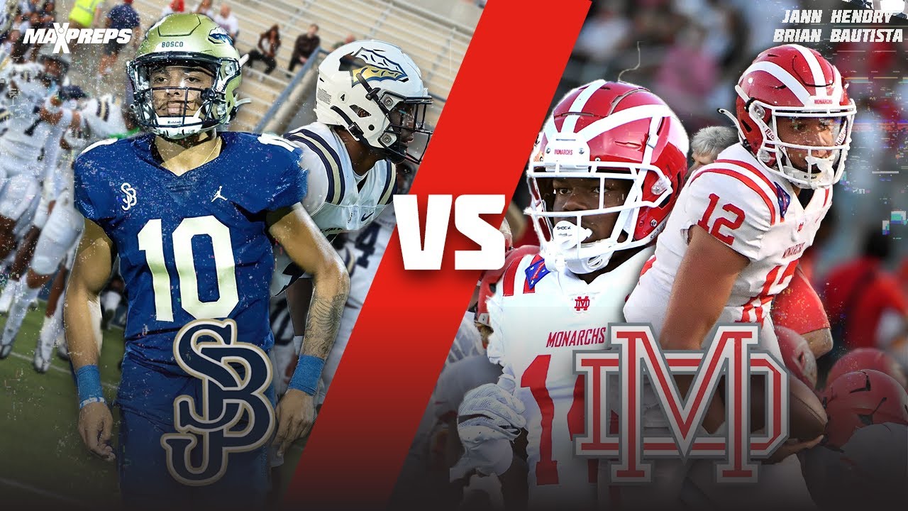 Mater Dei vs St John Bosco in the Most Anticipated Game of the Year 🍿
