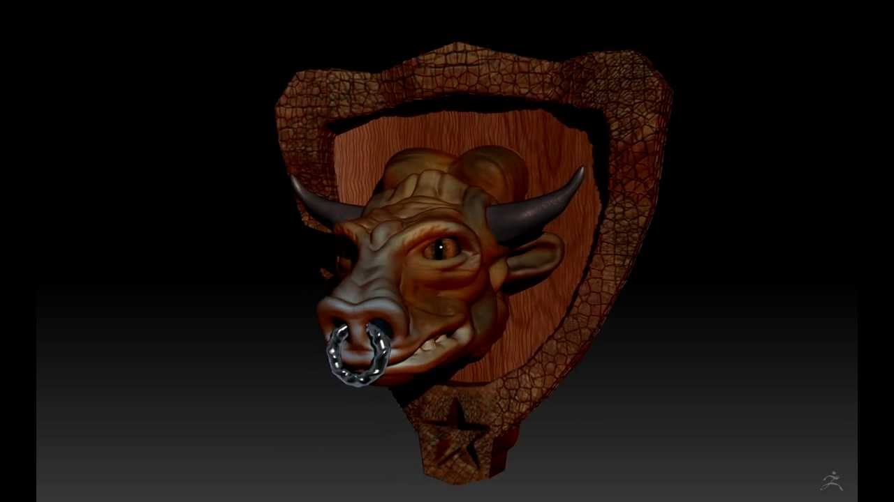 tauren zbrush sculpt