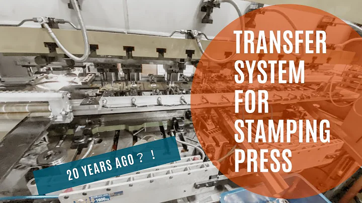 Transfer system for sheet metal stamping press 20 ...