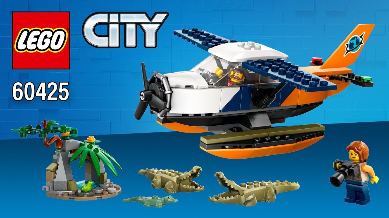 まい様 お見積もり LEGO® City Jungle Explorer Water Plane (60425)[177 pcs] Step-by