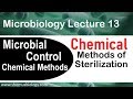 Sterilization and disinfection microbiology | Chemical sterilization methods
