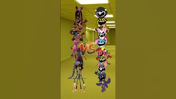 Poppy Playtime VS Nightmare Critters #shorts #poppyplaytimechapter3 #nightmarecritters