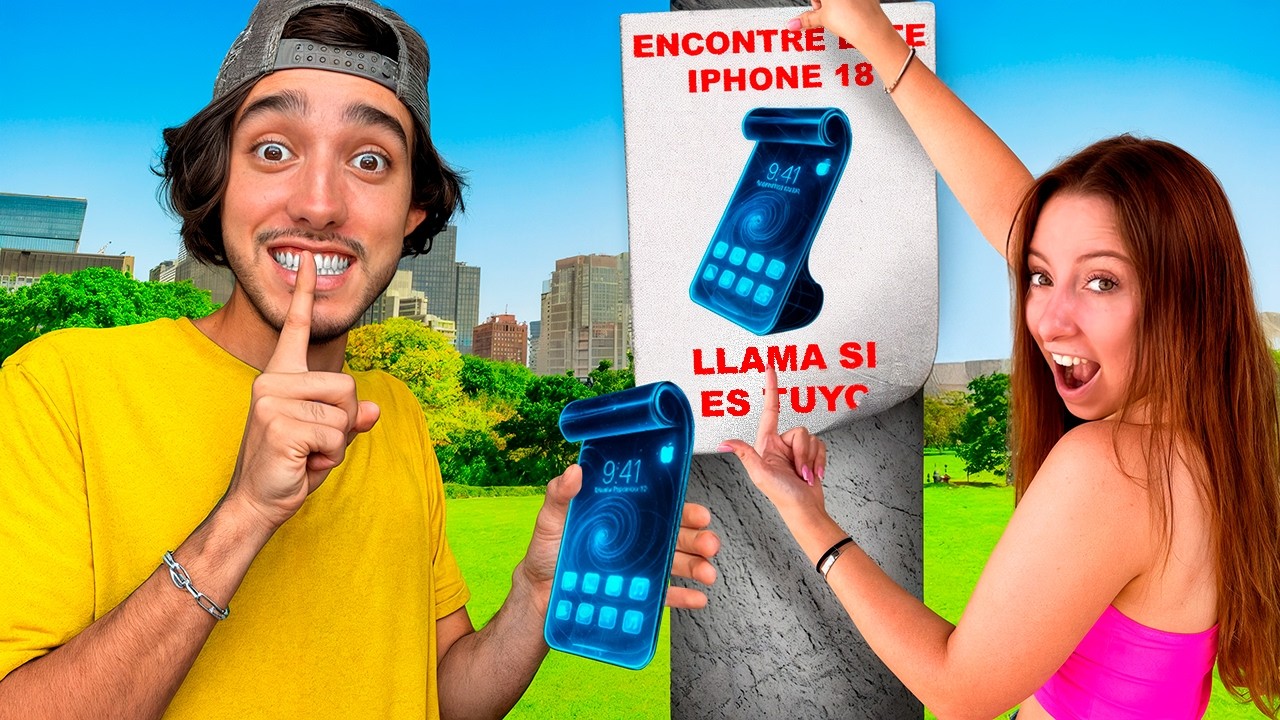 FINGÍ ENCONTRAR UN iPHONE 18 PARA VER CUANTOS MENTIROSOS LO RECLAMAN