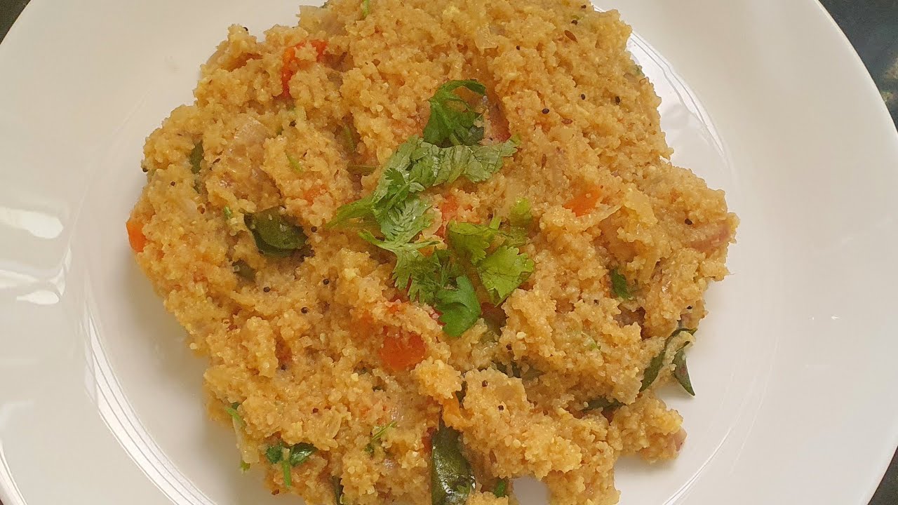 சம்பா ரவை உப்புமா/Samba Godumai Upma recipe in tamil/How to Cook Ravai ...