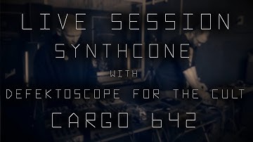 Live Session Part Two / SynthCone with Defektoscope for the Cult (CARGO 642) DARK AMBIENT NOISE