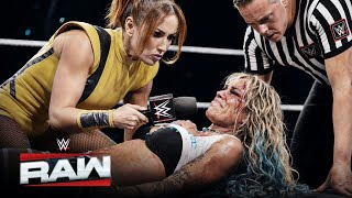 Becky Lynch vs Sol Ruca Full Match | WWE RAW 2026 Highlights