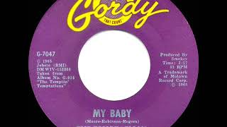 Video thumbnail of "1965 HITS ARCHIVE: My Baby - Temptations"