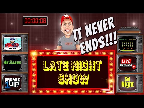 LATE-NIGHT REXERSHOW! 'It NEVER Ends..." (1up, Atgames,NHL94, Surprise Package?) from therexershow