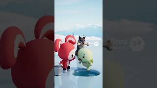 How to Escape from a Polar Bear - Maizen Animation Cartoon #shorts #animation