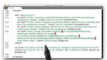 Project Part 2 Solution - Responsive Images