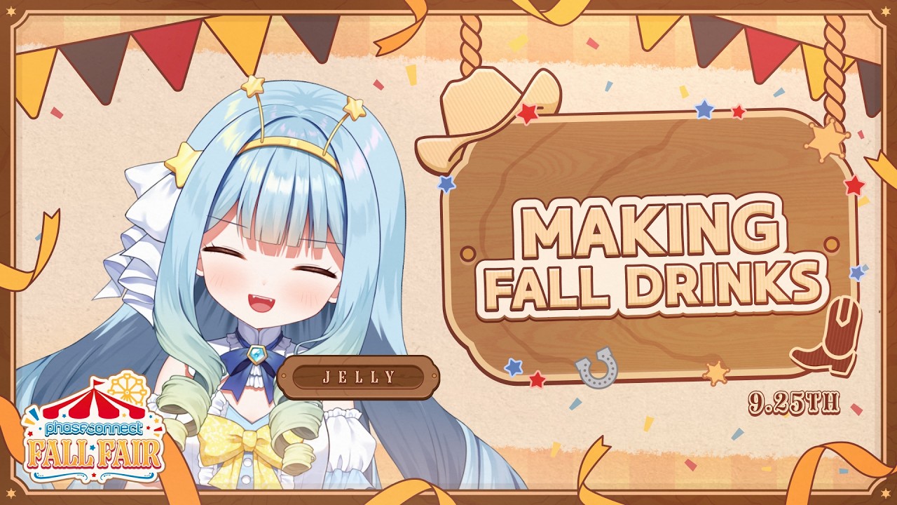 【Fall Fair】[HANDCAM] let's make some seiso fall drinks! 🌠