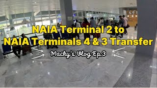 NAIA Terminal Transfer: Terminal 2 to Terminals 4 & 3 | Macky Travels