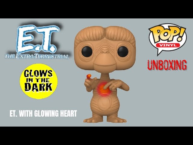 Funko Pop E.T. with Glowing Heart (GITD) - 1258 - Target // Just One Pop  Showcase 