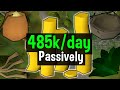 How to earn 485kday passively and earn a bond every 2 weeks osrs
