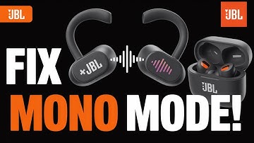 How To Fix JBL Tune Beam Earbuds Mono Mode Issue — Step-by-Step Guide