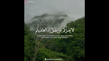 ما تيسر من سورة المائدة بصوت الشيخ ماهر المعيقلي 🤍