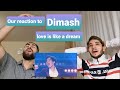 Our reaction to Dimash ری اکشن ما به دیماش #Reaction #best_singer #بهترین_خواننده #best_voice #song