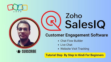 Zoho sales IQ - Turn Website Visitors into Customers | Zoho Sales IQ tutorials for beginners Hindi