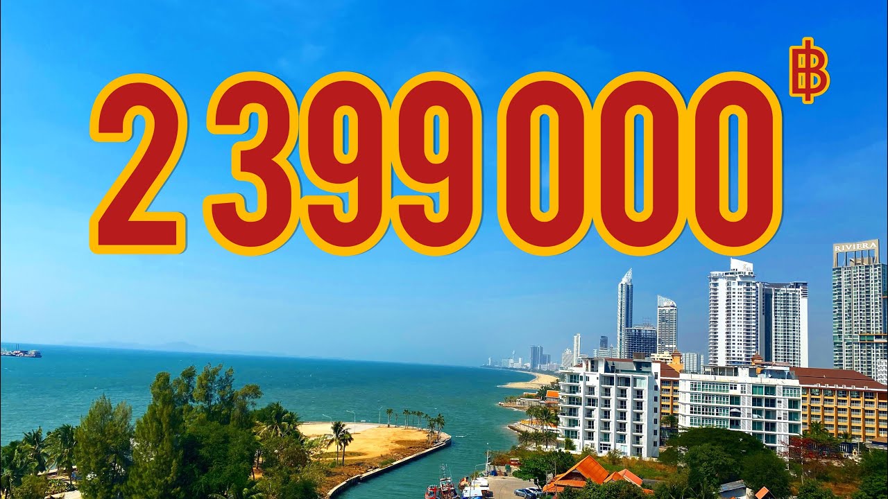 Whale Marina Condominium, Pattaya Thailand 2023, Jomtien 8.