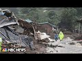 Torrential rain causes deadly landslides and flooding in South Korea