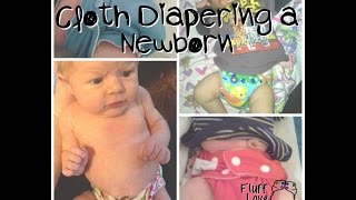 Cloth Diapering a Newborn -- Fluff Love University