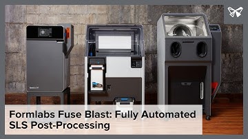 Formlabs Fuse Blast: Fully Automated SLS Post-Processing