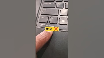 Dell Latitude E 7450 Series Laptop Mic Audio Not Working Problem#macnitesh#keyboardtricks#2024