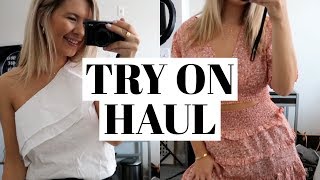 TRY ON HAUL: outfits for music festival, going out, and college gamedays