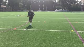 Approach Work: V-Approach, Backpedal-Sideways Run, GB- Rollaway