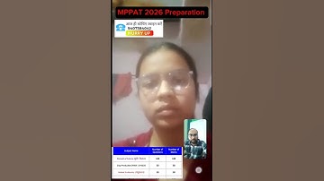 MPPAT 2026 Syllabus | MPPAT Application Form 2026 | Pre Agriculture Test 2026 #mppat2026syllabus