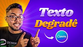 Como Fazer Texto Degradê no Canva (2 Técnicas Novas!)