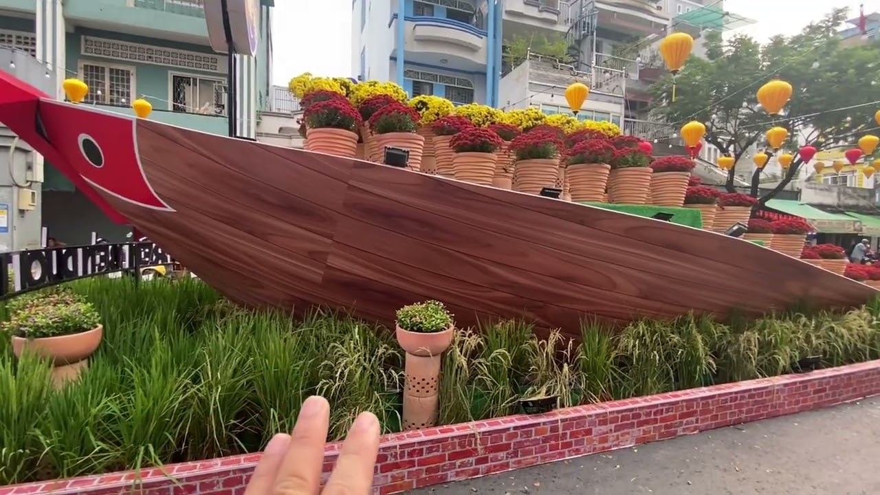 HỘI HOA XUÂN TẾT BÍNH NGỌ 2026 TRÊN BẾN DƯỚI THUYỀN TẠI ĐƯỜNG BÌNH ĐÔNG