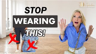 Over 50? What To Stop Wearing And What To Wear Instead