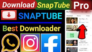 How To Download SnapTube Application On Android Full Version / Sheeraz Jaffri TV screenshot 4