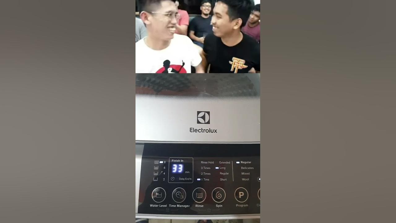 Automatic washing machine error code F8 // replace water level sensor