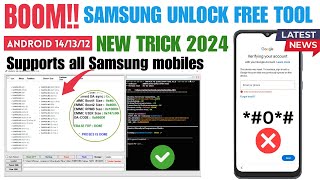 SAMSUNG FRP LOCK BYPASS 2024 ENABLE ADB FAIL | ANDROID 14/13/12 UNLOCK | NO *#0*# | NEW METHOD 2024