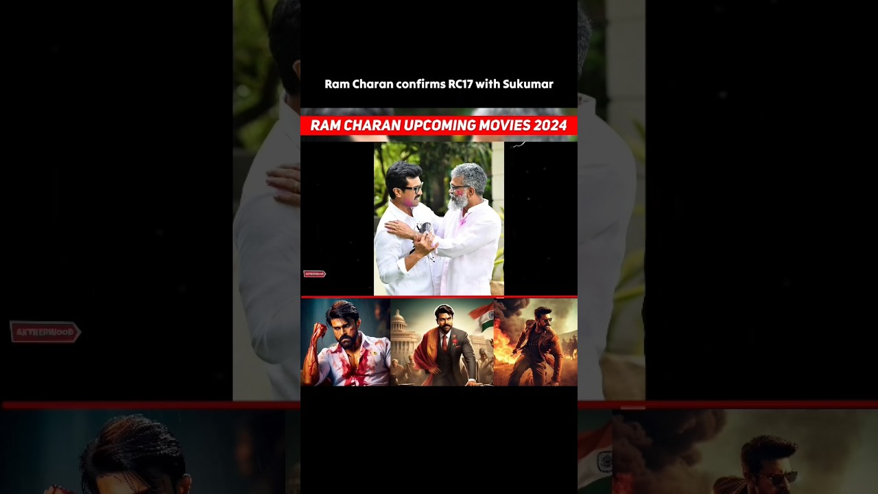 Ram Charan confirms RC17 with Pushpa director Sukumar 
