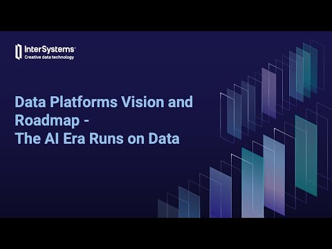 Data Platforms Vision and Roadmap - The AI Era Runs on Data - YouTube
