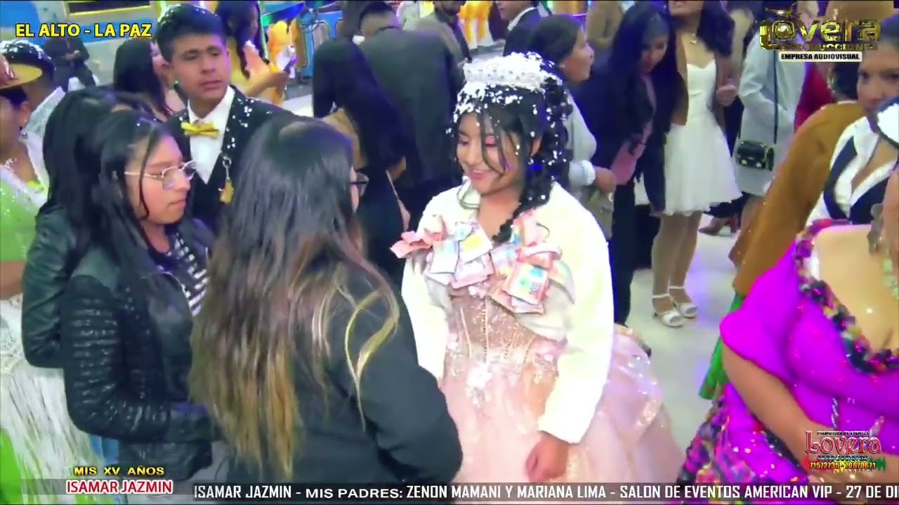 15 años de Isamar Jazmin  agrupación la mancha internacional  📞 alo 67105075 