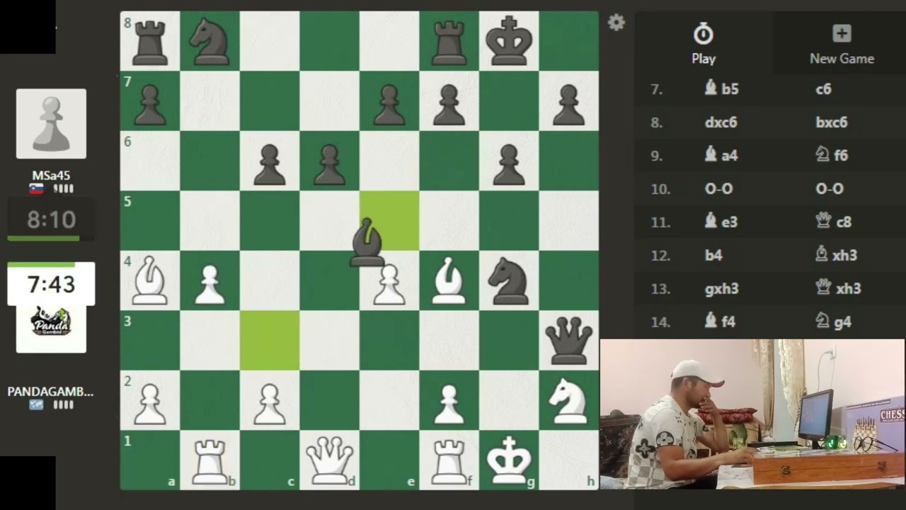 Slovenian Star Falls to Panda Trap!