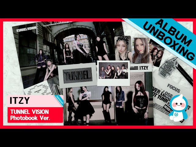 4K UNBOXING] 🎁ITZY - Tunnel Vision (Photobook Ver.)+ [6KSHOP